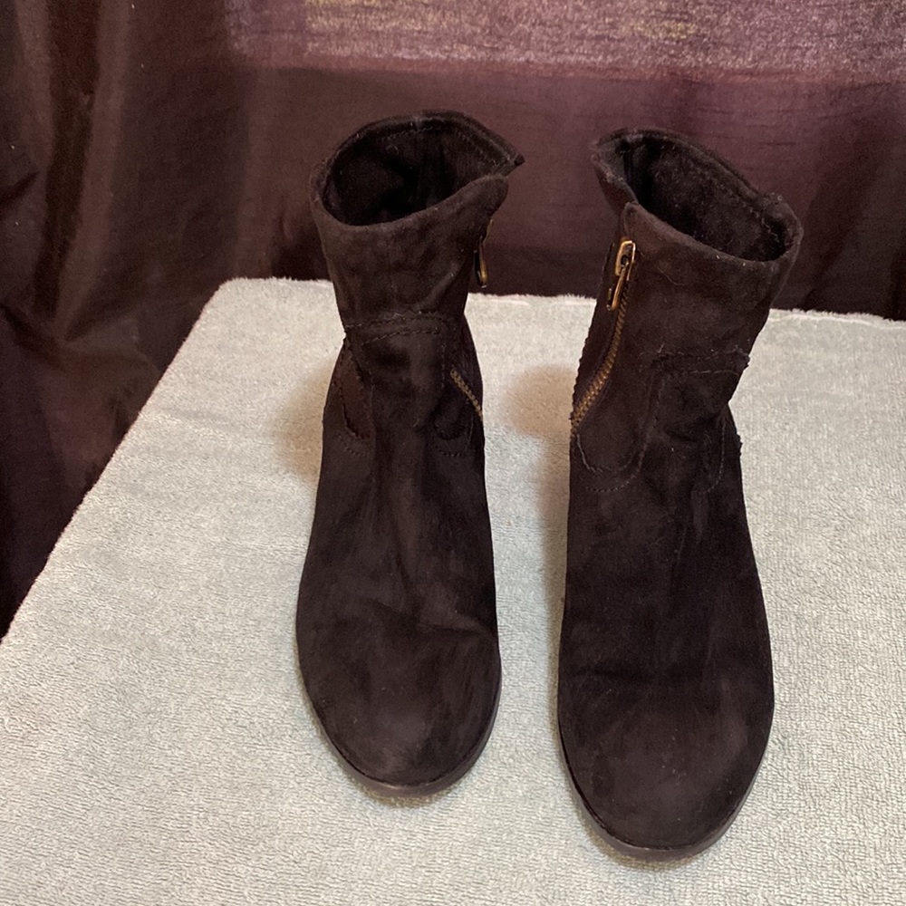 Sam Edelman black suede boots size 9.5 - Picture 7 of 11